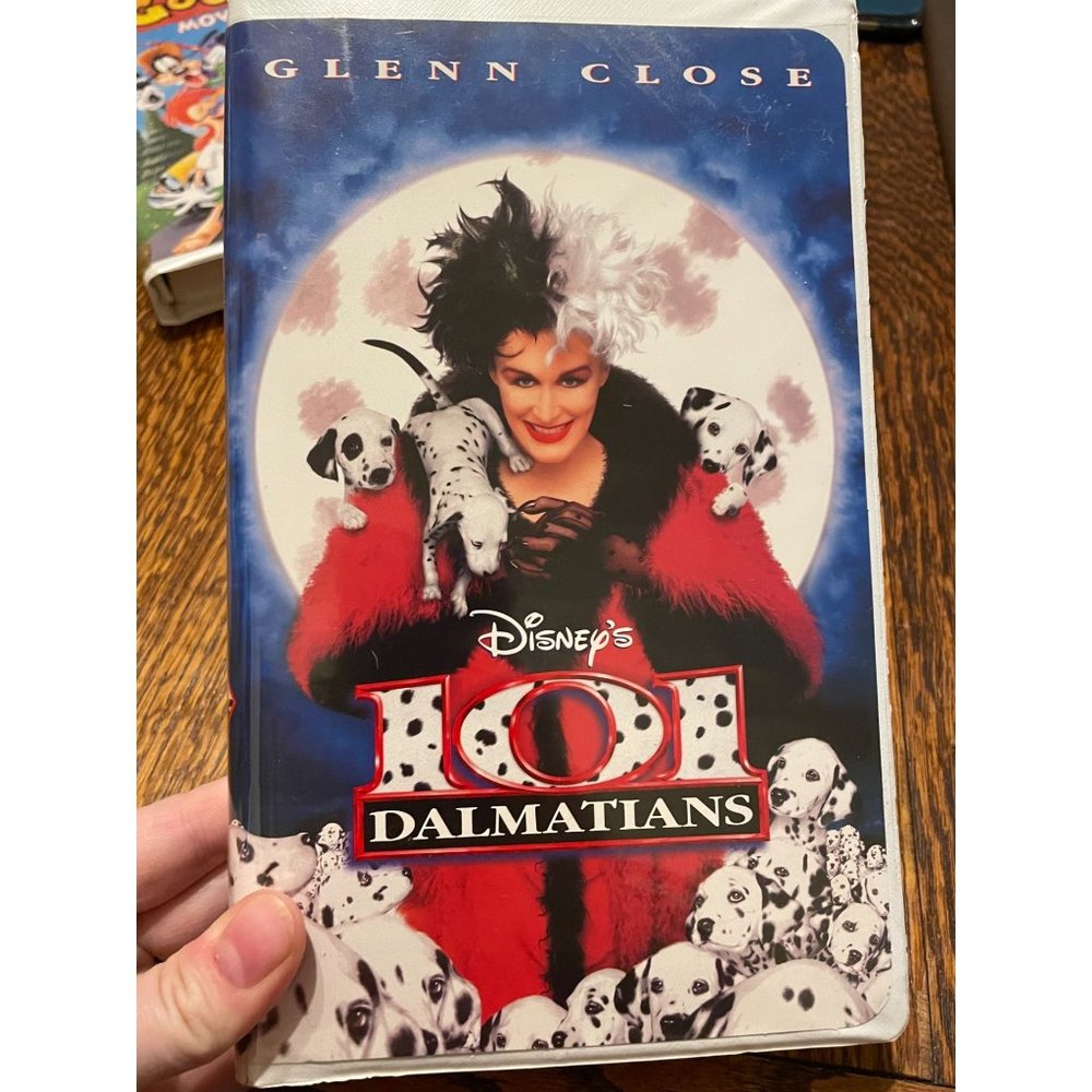 101 Dalmations VHS, Glenn Close - Good Condition